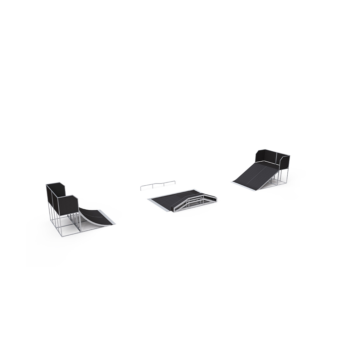 Skateparkset Tyik 1,5 m