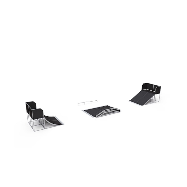 Skateparkset Tyik 1,5 m