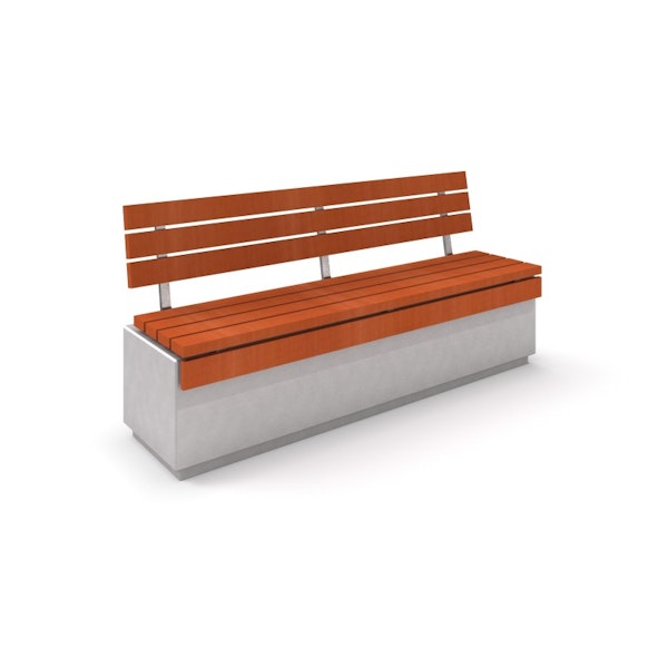Parkbänk DECO Betongbänk 1