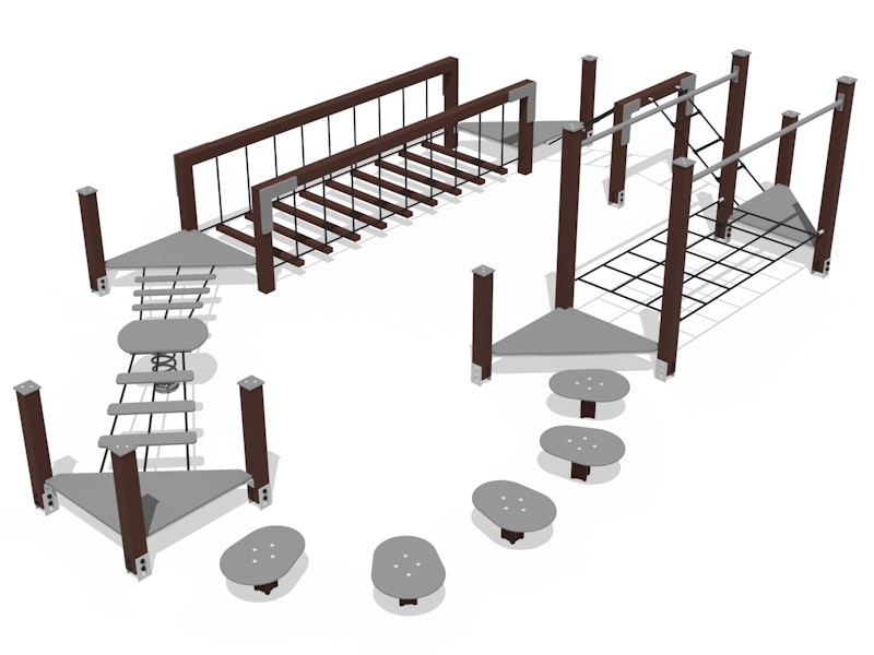 Hinderbana Balansspår 10 - bild 2