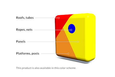 Klätterställning Klätterrep