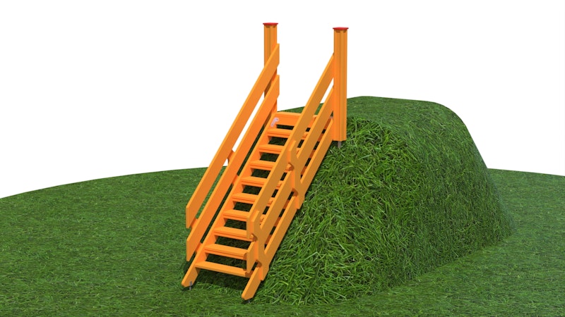 Trappor för backe - bild 2