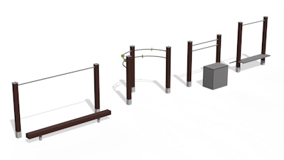 Seniorredskap Health sports track for seniors