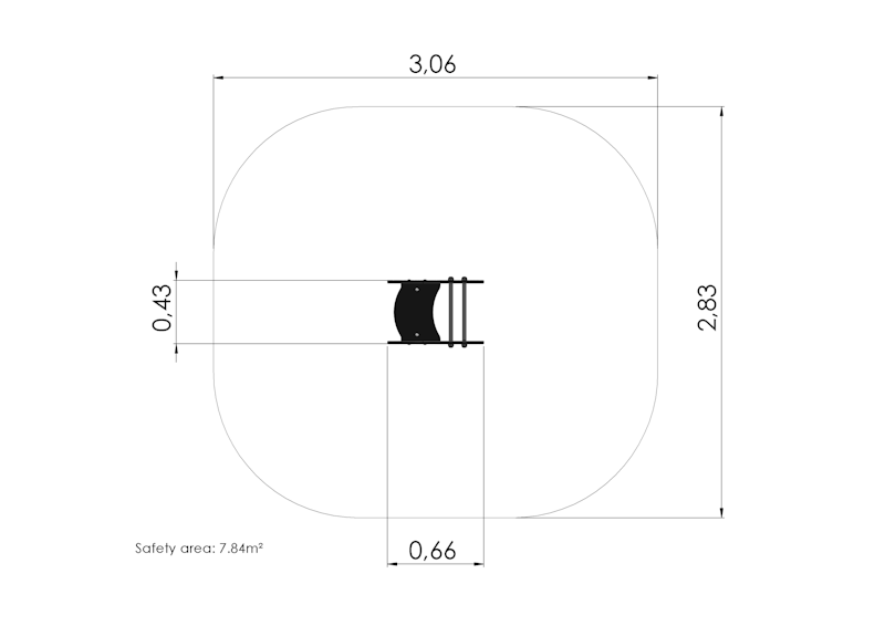 Fjädergunga Cora - bild 5