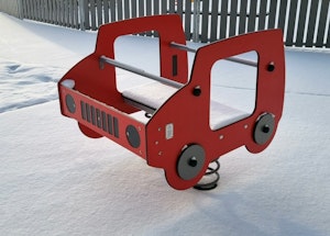 Fjädergunga Hummer - bild 2