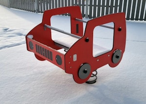 Fjädergunga Hummer - bild 6