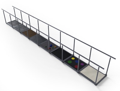 Lekpanel Sensorisk vägg 8 delar