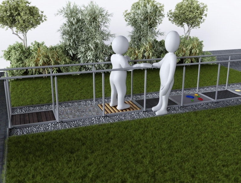 Lekpanel Sensorisk vägg 8 delar - bild 2