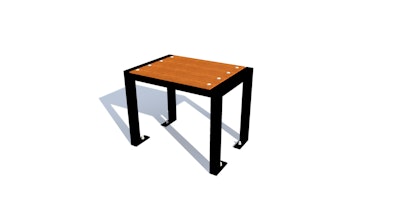 Träningsbänk Workout Bench III WO2803B