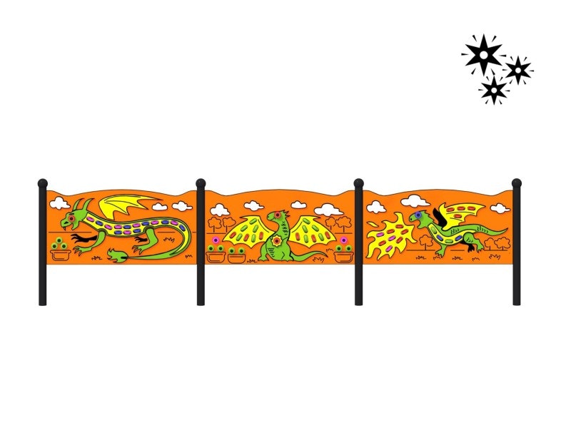 Lekpanel Värld Av Drakar 1 Lumo - bild 5