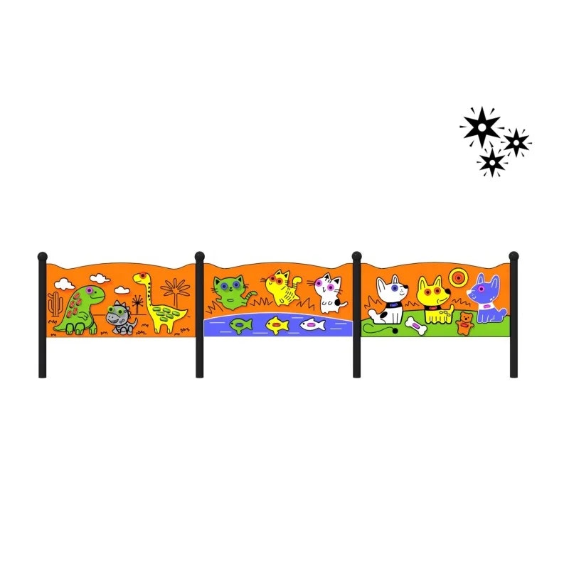 Lekpanel Styrelse Värld Av Djur 1 Lumo - bild 6