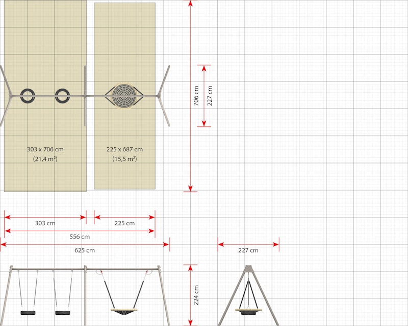 Renata 2 gungor + fågelbo - bild 13