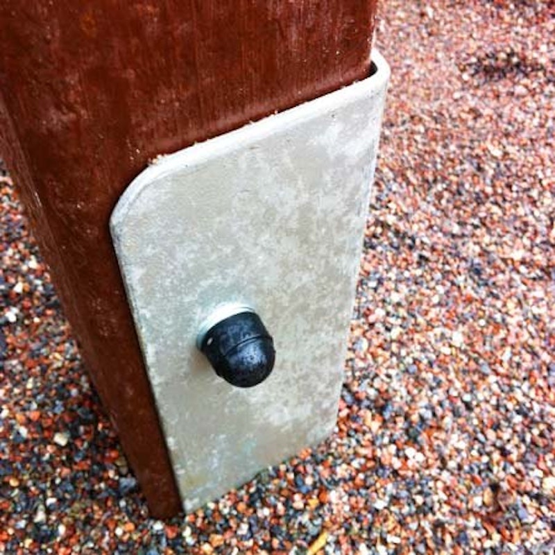 Reservdel - Post Foot Square, art. 15001000S - bild 5