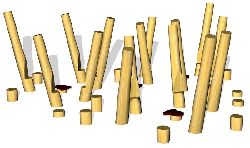 Balansredskap Robinia Nerin - bild 2