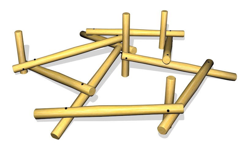 Balansredskap Robinia Joran - bild 2