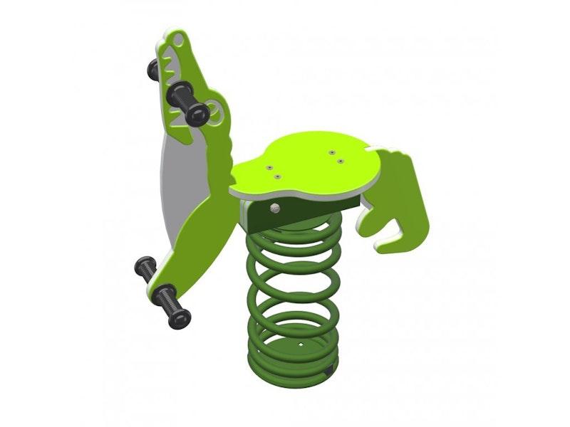 Fjädergunga Krokodil - bild 2