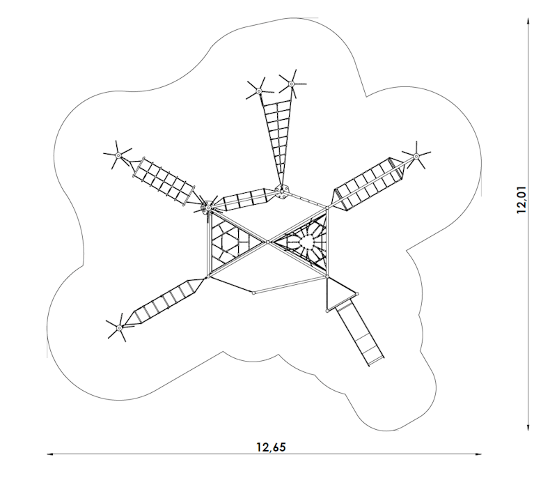 Klätterställning Alen - bild 3