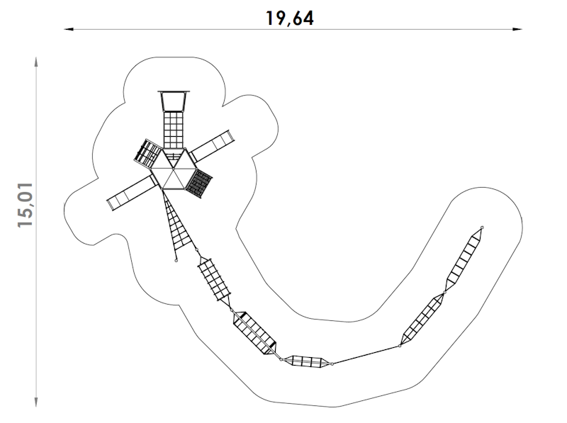 Klätterställning Alelsa - bild 3