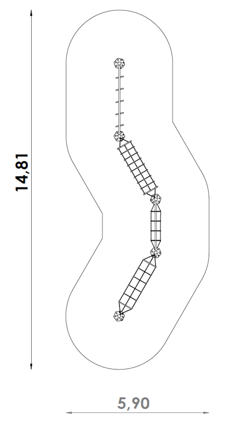 Klätterställning Alelia - bild 3