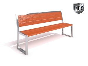 Stainless steel bench 04