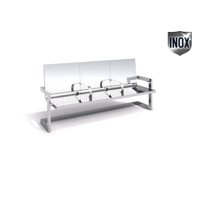 Rostfri bänk 12 - bild 4