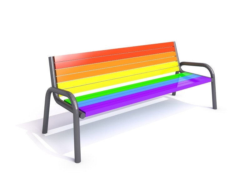 Stålbänk 23 (Pride) - bild 4