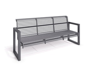 steel bench 28