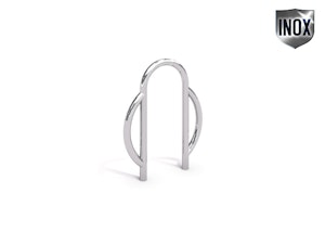 Stainless steel bicycle rack 08