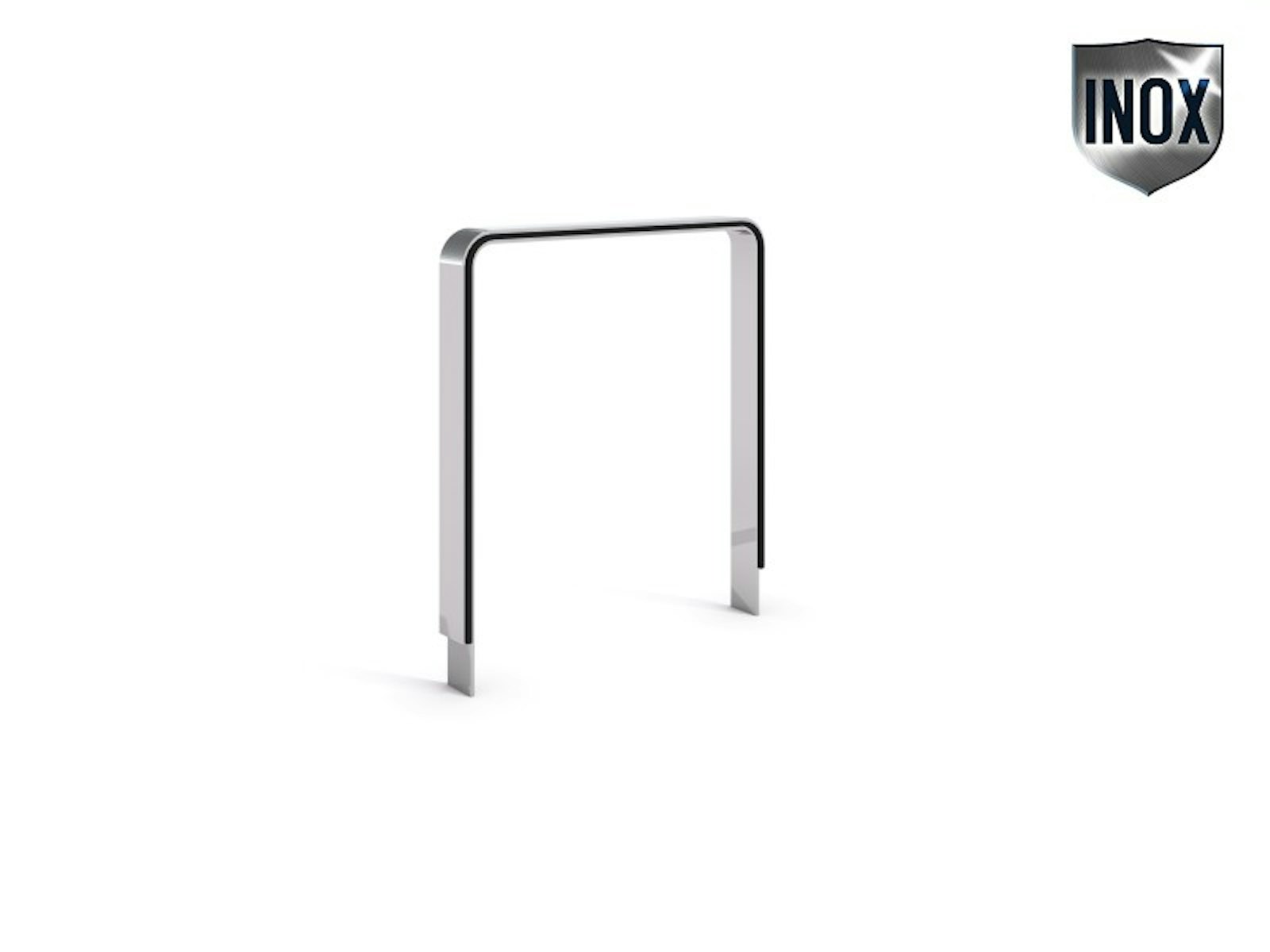 Stainless steel bicycle rack 24