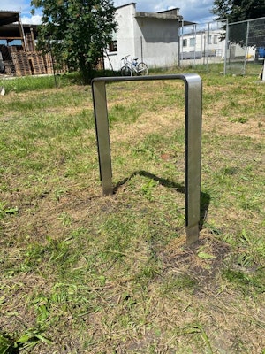 Stainless steel bicycle rack 24