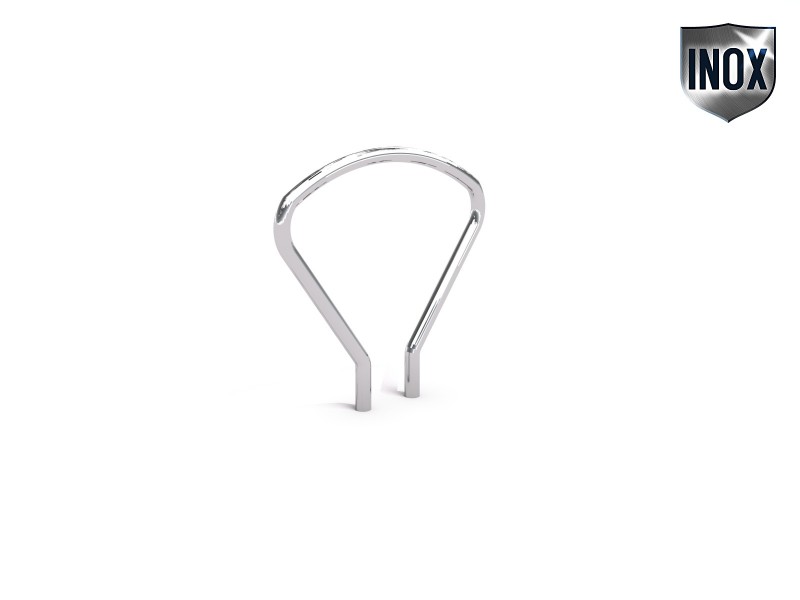 Stainless steel bicycle rack 25