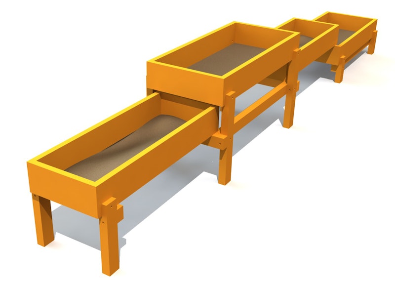 Sandlådor på ben - bild 15