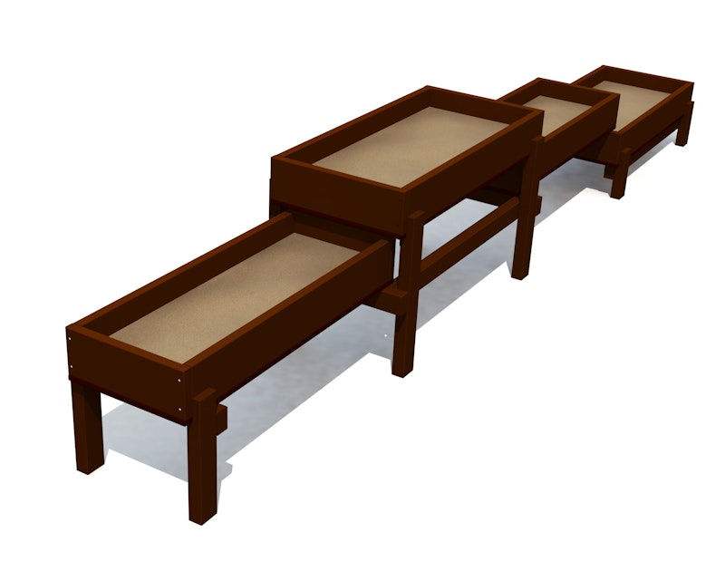 Sandlådor på ben - bild 11