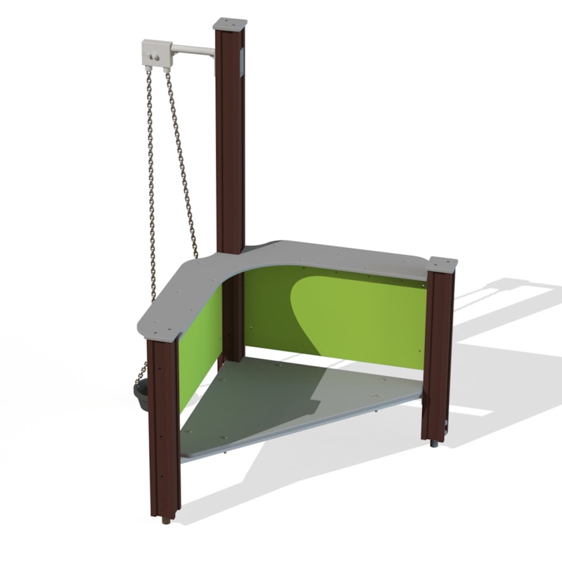 Sandkran med plattform - bild 3