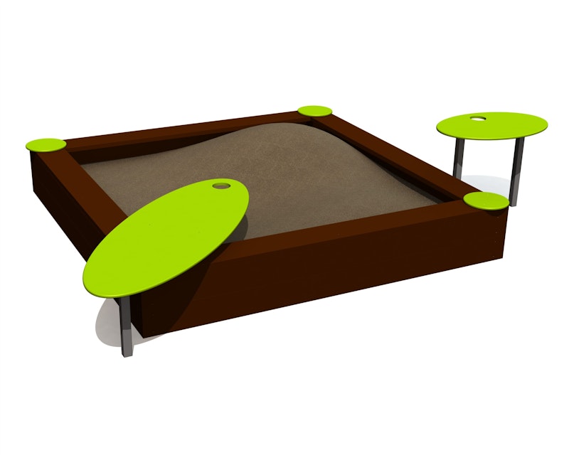 Nissi 2.1x2.1m med sandbord - bild 6