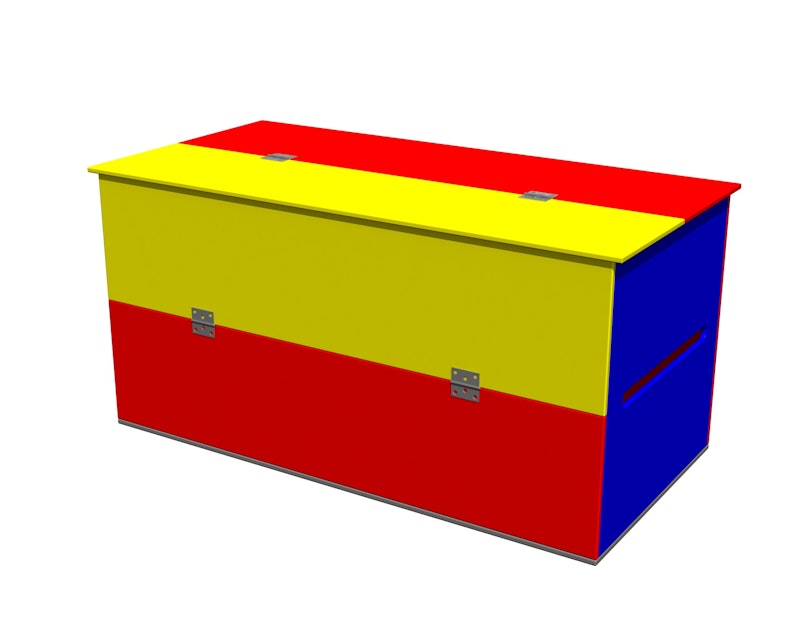 Förvaringslåda med vikbara lock - bild 9