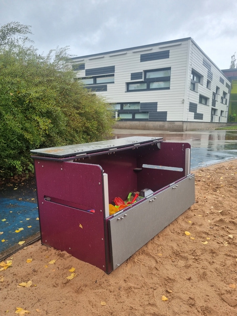 Förvaringslåda med vikbara lock - bild 13