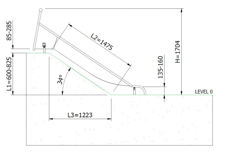 Slope FH= 0,6-0,85 meter - bild 7