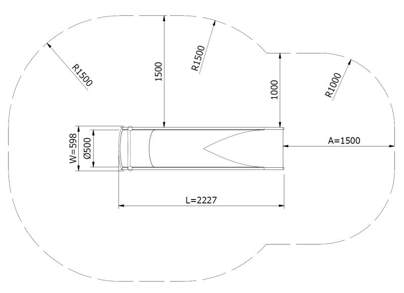 Slope FH= 0,6-0,85 meter - bild 6
