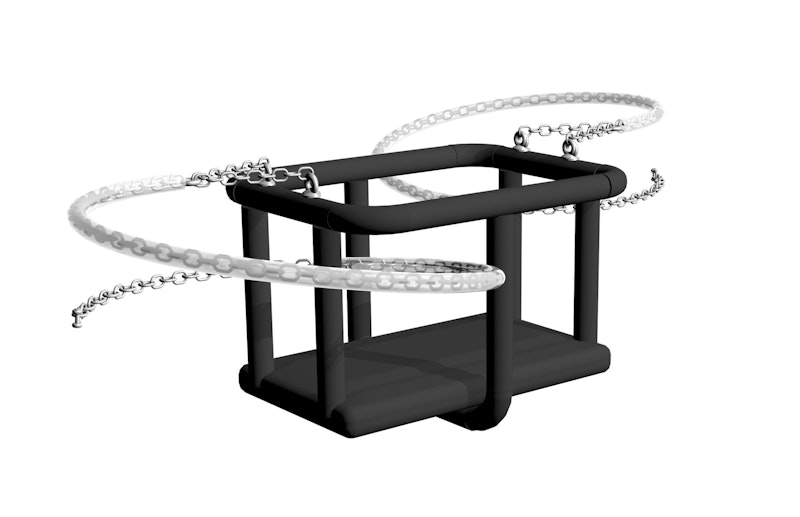 Babygunga med kedjeskydd  - bild 2