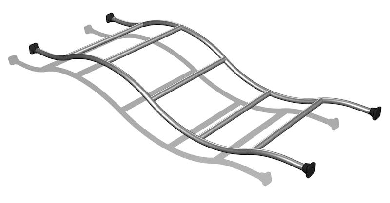 Armgång m bågar - bild 2