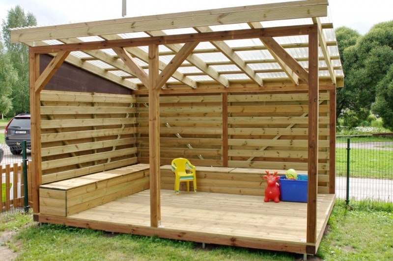 Shelter 3x4 m golv - bild 2