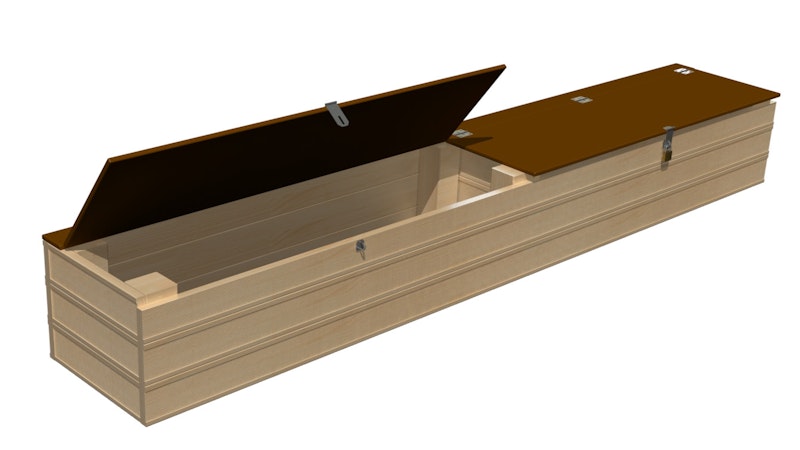 Förvaringsbox m. lock - bild 2