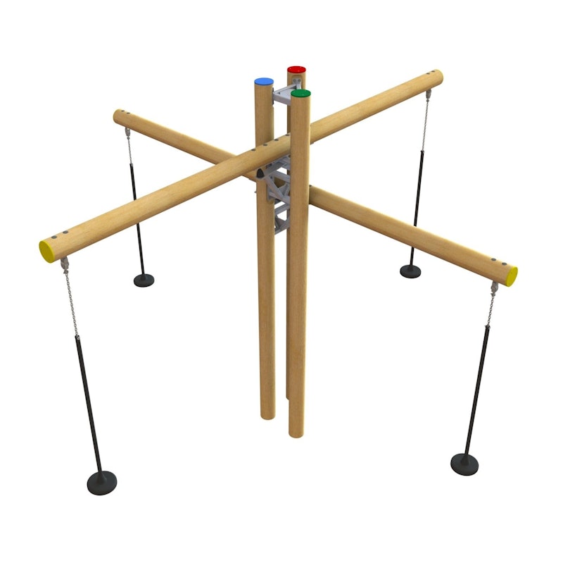 Dubbel hög gungbräda