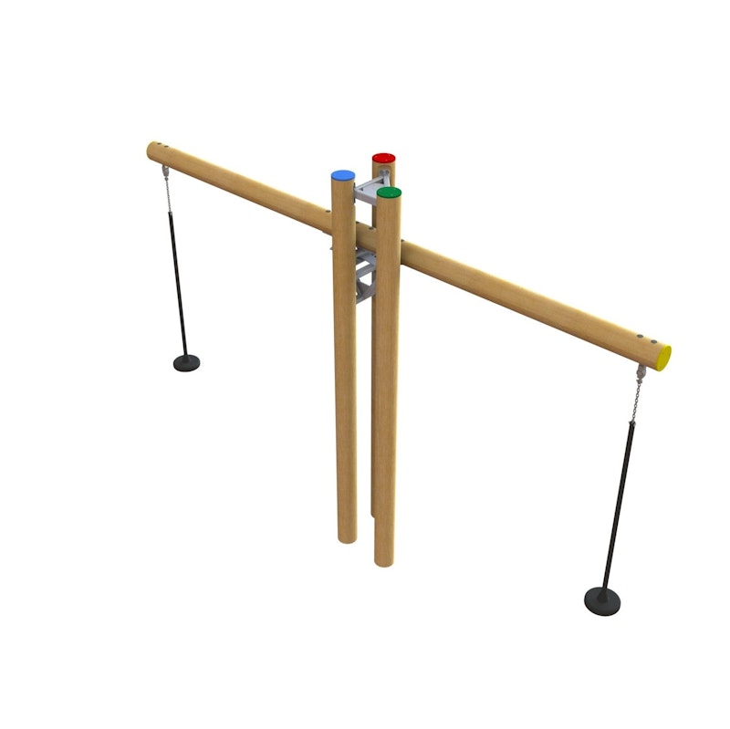 Enkel hög gungbräda