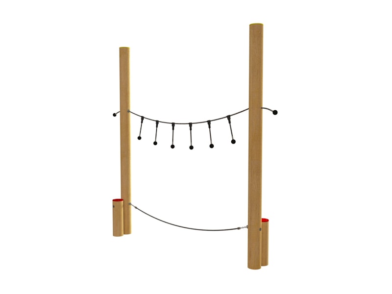 Aprep med lösa topprep, låg