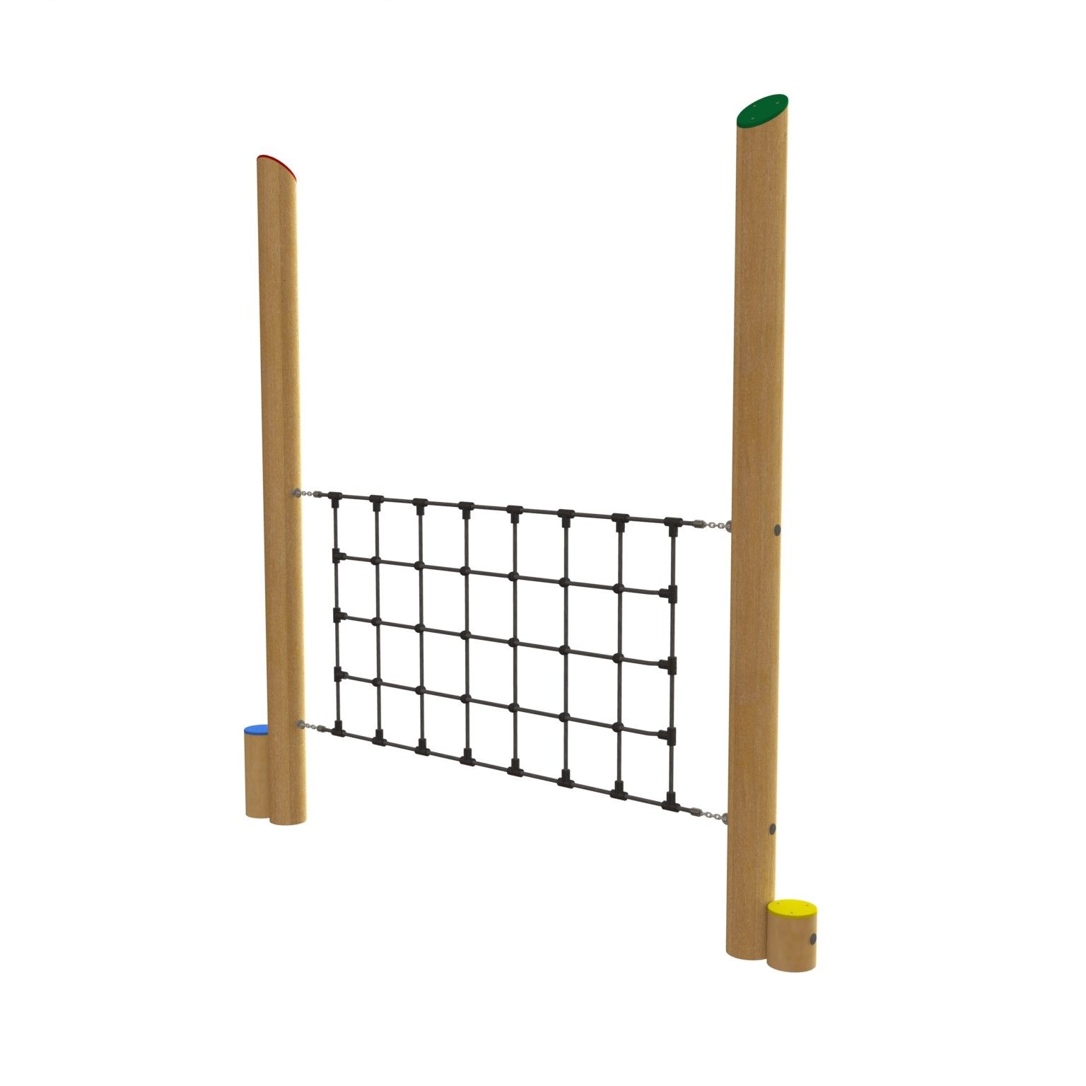 Stiltor med klätternät, 150cm