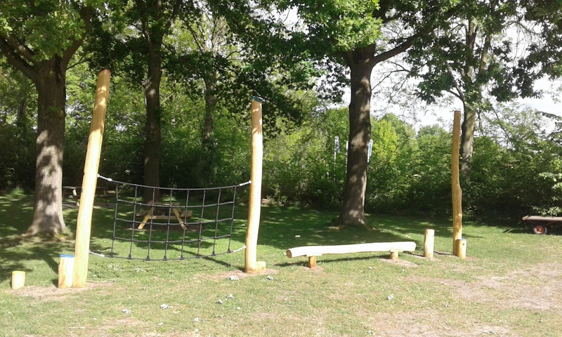 Stiltor med klätternät, 150cm - bild 2