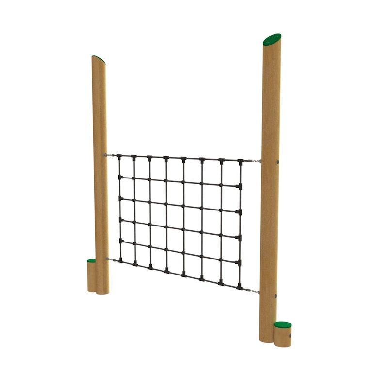 Stiltor med klätternät, 180cm - bild 2