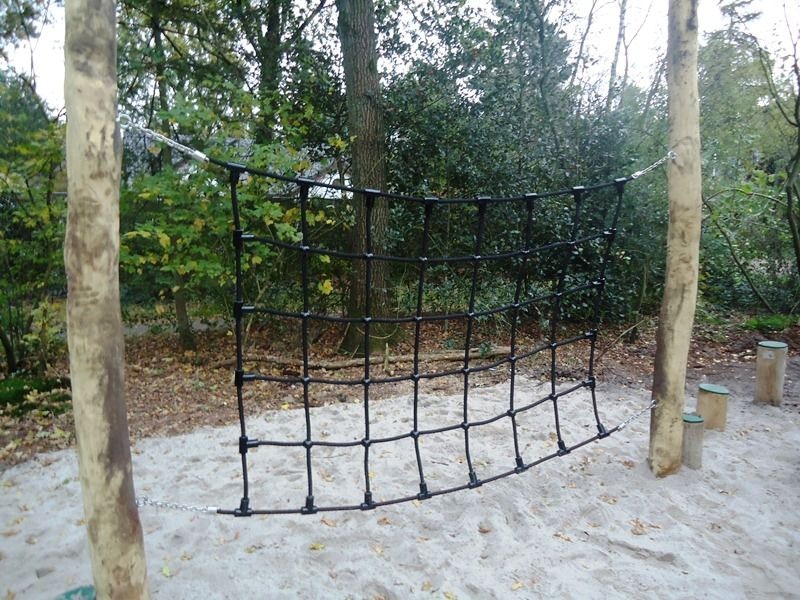 Stiltor med klätternät, 180cm - bild 4